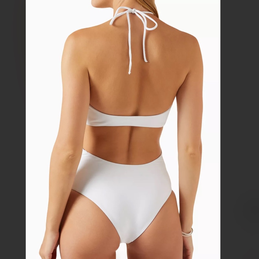NWT JADE SWIM Layla Cut-out One-piece Swimsuit - Picture 2 of 16